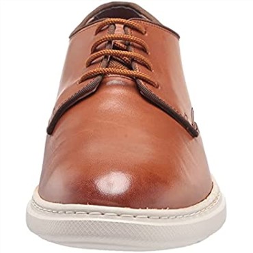 Clarks De Cuero Marrón Oscuro Dennet Low Oxford Para Hombre