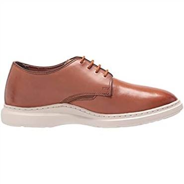 Clarks De Cuero Marrón Oscuro Dennet Low Oxford Para Hombre