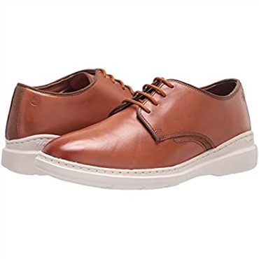 Clarks De Cuero Marrón Oscuro Dennet Low Oxford Para Hombre