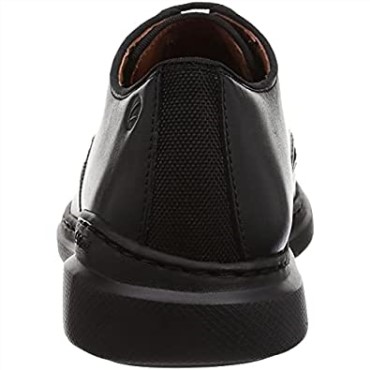 Zapatillas Bajas De Hombre Dennet Clarks Cuero Negro