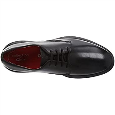 Zapatillas Bajas De Hombre Dennet Clarks Cuero Negro
