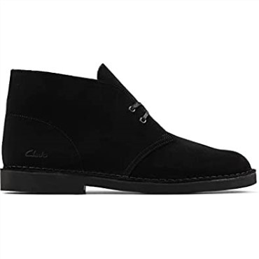 Botas Pisamierdas Hombre Clarks Ante Negro