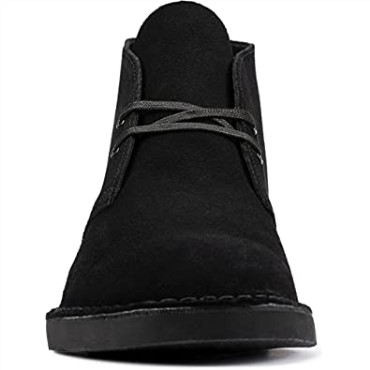 Botas Pisamierdas Hombre Clarks Ante Negro