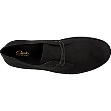 Botas Pisamierdas Hombre Clarks Ante Negro