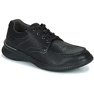 Donaway Edge Oxford Clarks De Cuero Negro Para Hombre