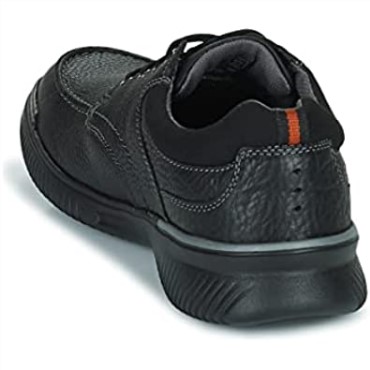 Donaway Edge Oxford Clarks De Cuero Negro Para Hombre