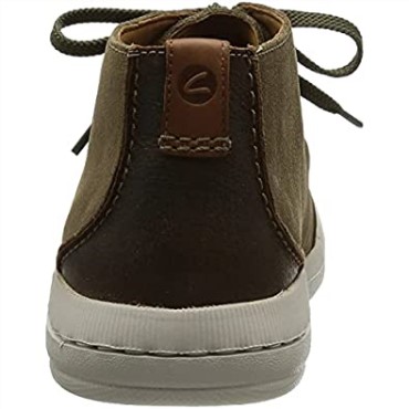 Bota Chukka Para Hombre Driftway Top Clarks Oliva Suede