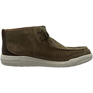 Bota Chukka Para Hombre Driftway Top Clarks Oliva Suede