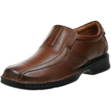 Hombre Escalade Step Cuero Marron Cuero Marron Clarks