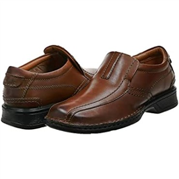 Hombre Escalade Step Cuero Marron Cuero Marron Clarks