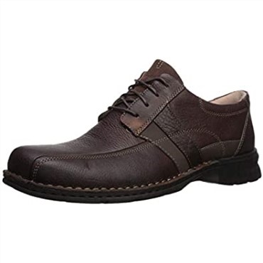 Clarks Espace Oxford De Cuero Marrón Aceitado Para Hombre
