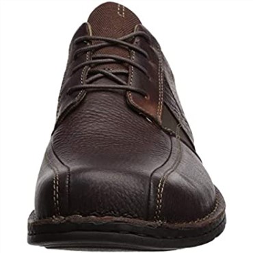Clarks Espace Oxford De Cuero Marrón Aceitado Para Hombre