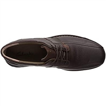 Clarks Espace Oxford De Cuero Marrón Aceitado Para Hombre