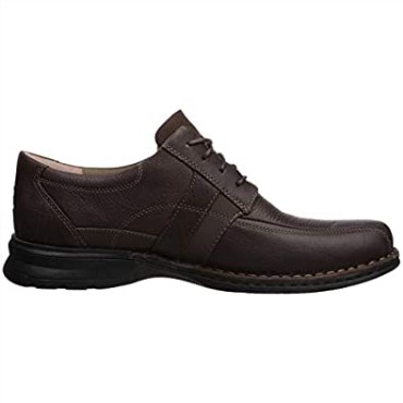 Clarks Espace Oxford De Cuero Marrón Aceitado Para Hombre