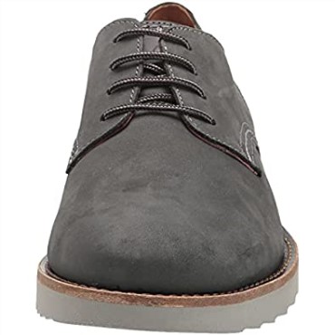 Hombre Fallhill Plaoxford Clarks Nubuck Gris