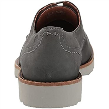 Hombre Fallhill Plaoxford Clarks Nubuck Gris