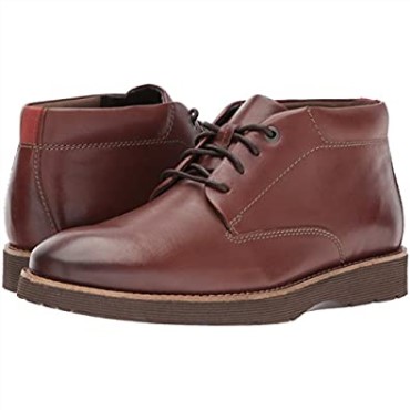 Folcroft Mid Chukka Boot Para Hombre Clarks Bronceado Oscuro