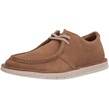 Zapatilla Forge Run Hombre Clarks Suede Arena Oscura