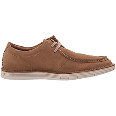 Zapatilla Forge Run Hombre Clarks Suede Arena Oscura