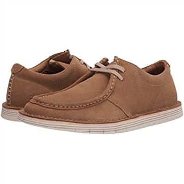 Zapatilla Forge Run Hombre Clarks Suede Arena Oscura