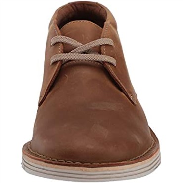 Forge Stride Chukka Boot Clarks Cuero Marrón Para Hombre