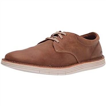 Forge Vibe Hombre Oxford Clarks Marrón Cuero