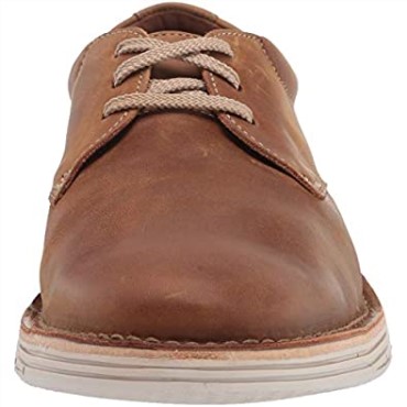 Forge Vibe Hombre Oxford Clarks Marrón Cuero