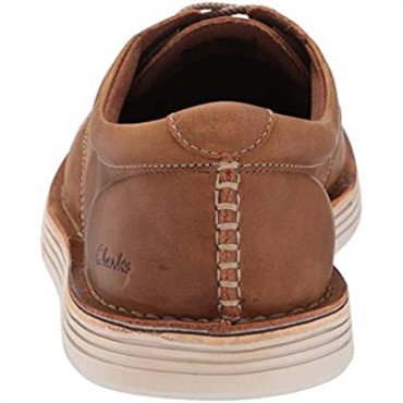 Forge Vibe Hombre Oxford Clarks Marrón Cuero