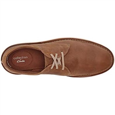 Forge Vibe Hombre Oxford Clarks Marrón Cuero