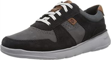 Zapatillas Hombre Gaskill Vibe Negro Combi Clarks