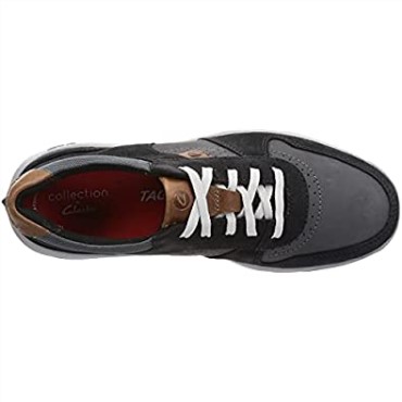 Zapatillas Hombre Gaskill Vibe Negro Combi Clarks
