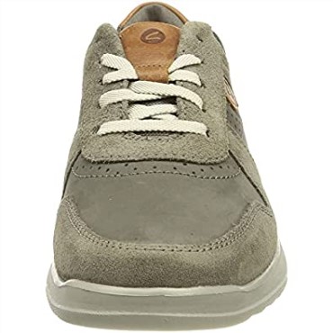 Zapatilla Hombre Gaskill Vibe Clarks Gris Oscuro Combi