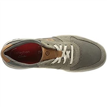 Zapatilla Hombre Gaskill Vibe Clarks Gris Oscuro Combi