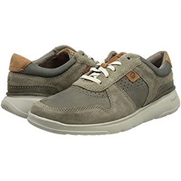 Zapatilla Hombre Gaskill Vibe Clarks Gris Oscuro Combi