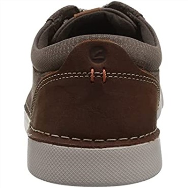 Zapatilla Hombre Gereld Lace Gamuza Topo Clarks