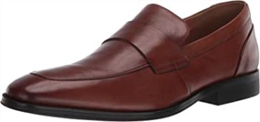 Mocasines Gilman Free Para Hombre Clarks Cuero Tostado
