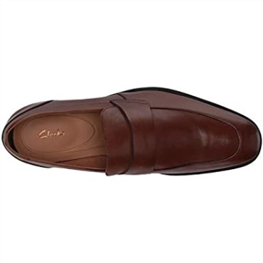 Mocasines Gilman Free Para Hombre Clarks Cuero Tostado
