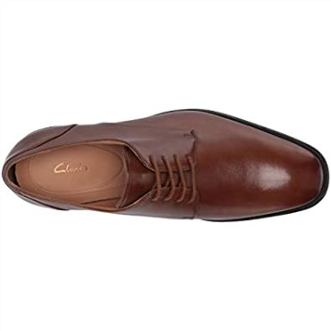 Clarks De Cuero Tostado Gilman Plaoxford Para Hombre