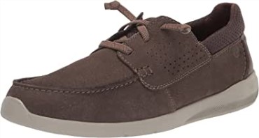Zapatilla Hombre Gorwmoc Marron Nubuck Clarks