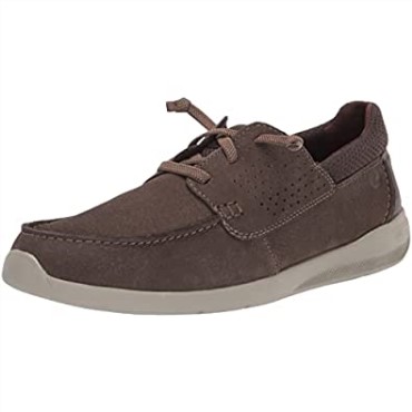 Zapatilla Hombre Gorwmoc Marron Nubuck Clarks