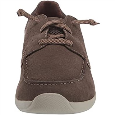 Zapatilla Hombre Gorwmoc Marron Nubuck Clarks