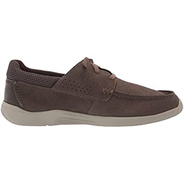 Zapatilla Hombre Gorwmoc Marron Nubuck Clarks