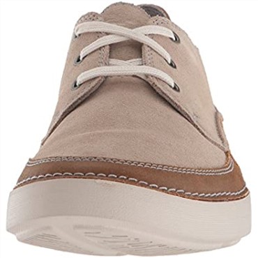 Zapatillas Gosler Edge Para Hombre Sand Suede Clarks