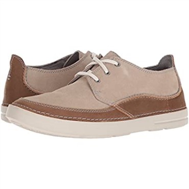 Zapatillas Gosler Edge Para Hombre Sand Suede Clarks