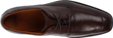 Clarks Marrones Goya Qulace-up Para Hombre