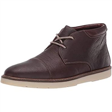 Botas Clasicas Grandtop Hombre Clarks Marron Oscuro Piel Abatanada