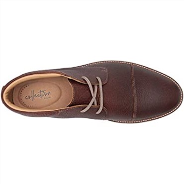 Botas Clasicas Grandtop Para Hombre Clarks Piel Tostada Bronceada