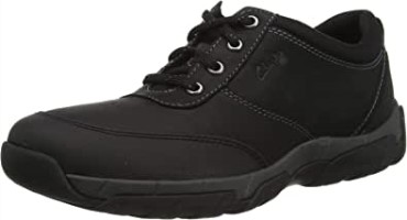 Zapatillas De Senderismo Grove Edge Ii Para Hombre Clarks Cuero Negro