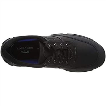 Zapatillas De Senderismo Grove Edge Ii Para Hombre Clarks Cuero Negro