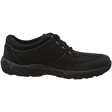 Zapatillas De Senderismo Grove Edge Ii Para Hombre Clarks Cuero Negro